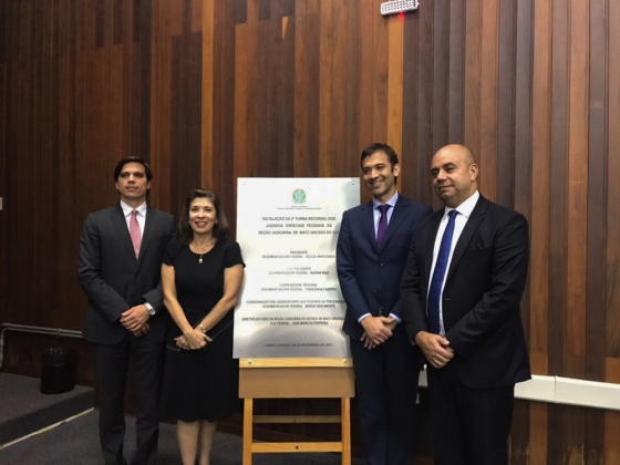 Nova turma recursal é instalada no Juizado Especial Federal do Mato Grosso do Sul