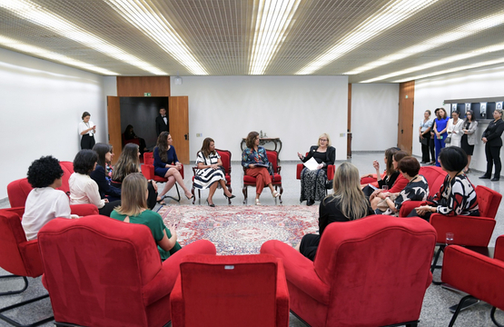 Comissão Ajufe Mulheres reúne-se com presidente do STF e conselheira do CNJ